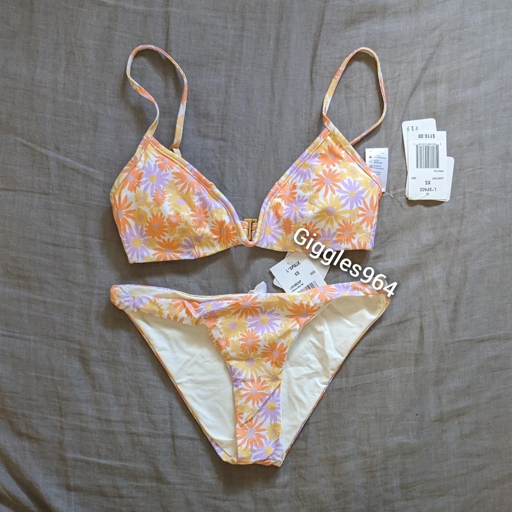 L*Space Helena Camacho Bikini Set Oopsie Daisy